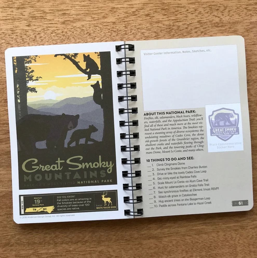 Nathan Anderson Anderson Design Group National Park Adventure Guide Book (2022) - Image 12