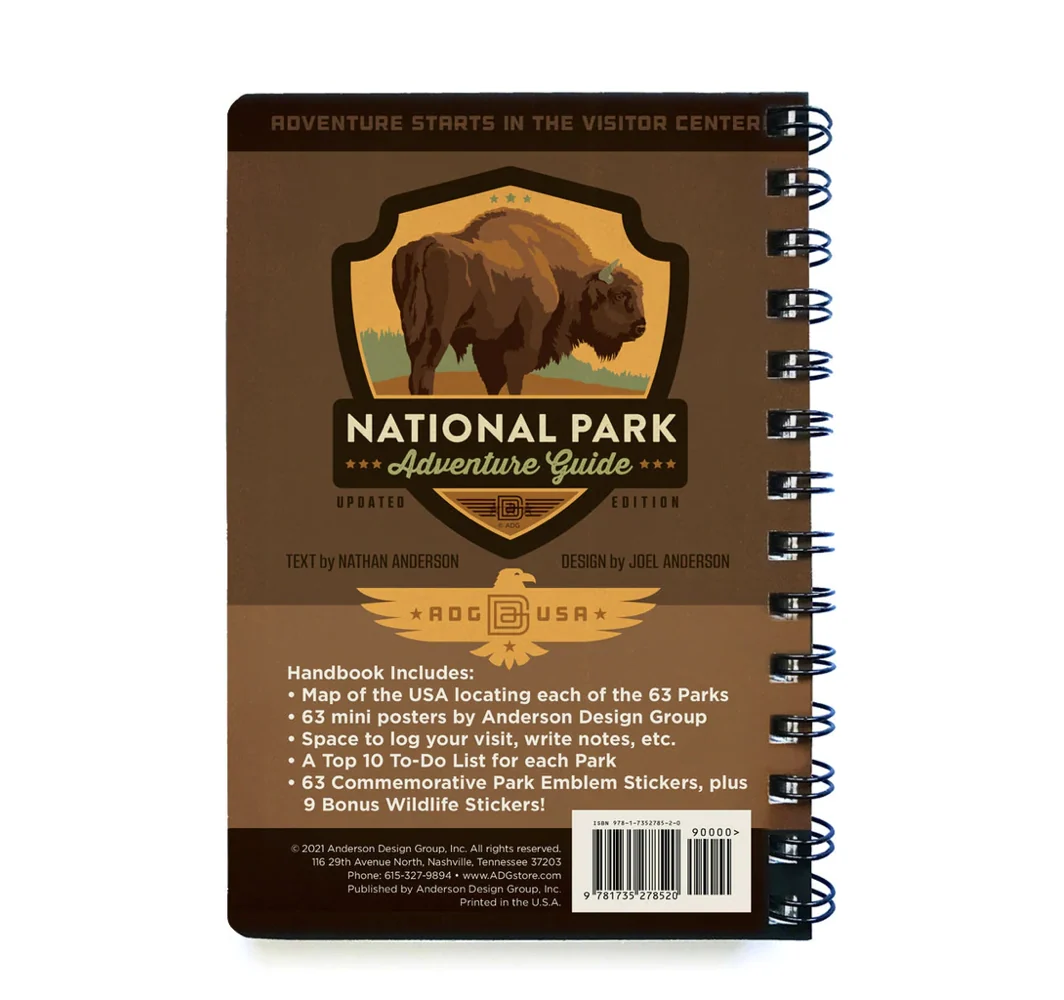 Nathan Anderson Anderson Design Group National Park Adventure Guide Book (2022) - Image 13