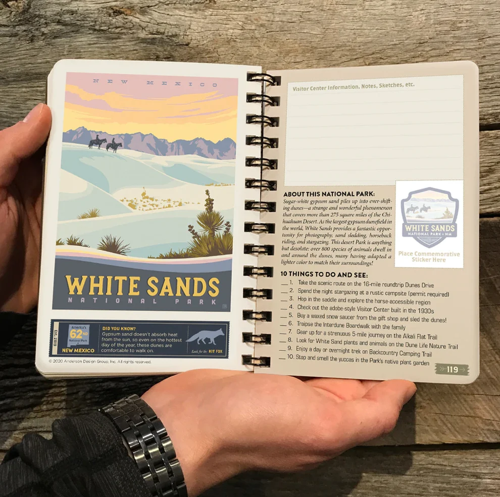 Nathan Anderson Anderson Design Group National Park Adventure Guide Book (2022) - Image 5