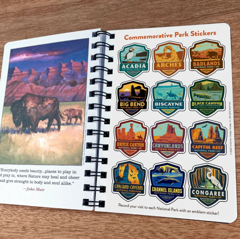 Nathan Anderson Anderson Design Group National Park Adventure Guide Book (2022) - Image 7