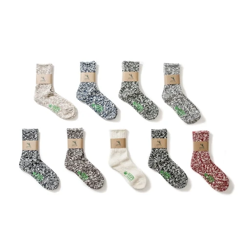 A Hope Hemp Socks - SHSK-007 (Black) - Image 4