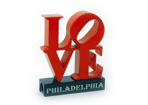 Americana Souvenirs Love Philadelphia Pencil Sharpener