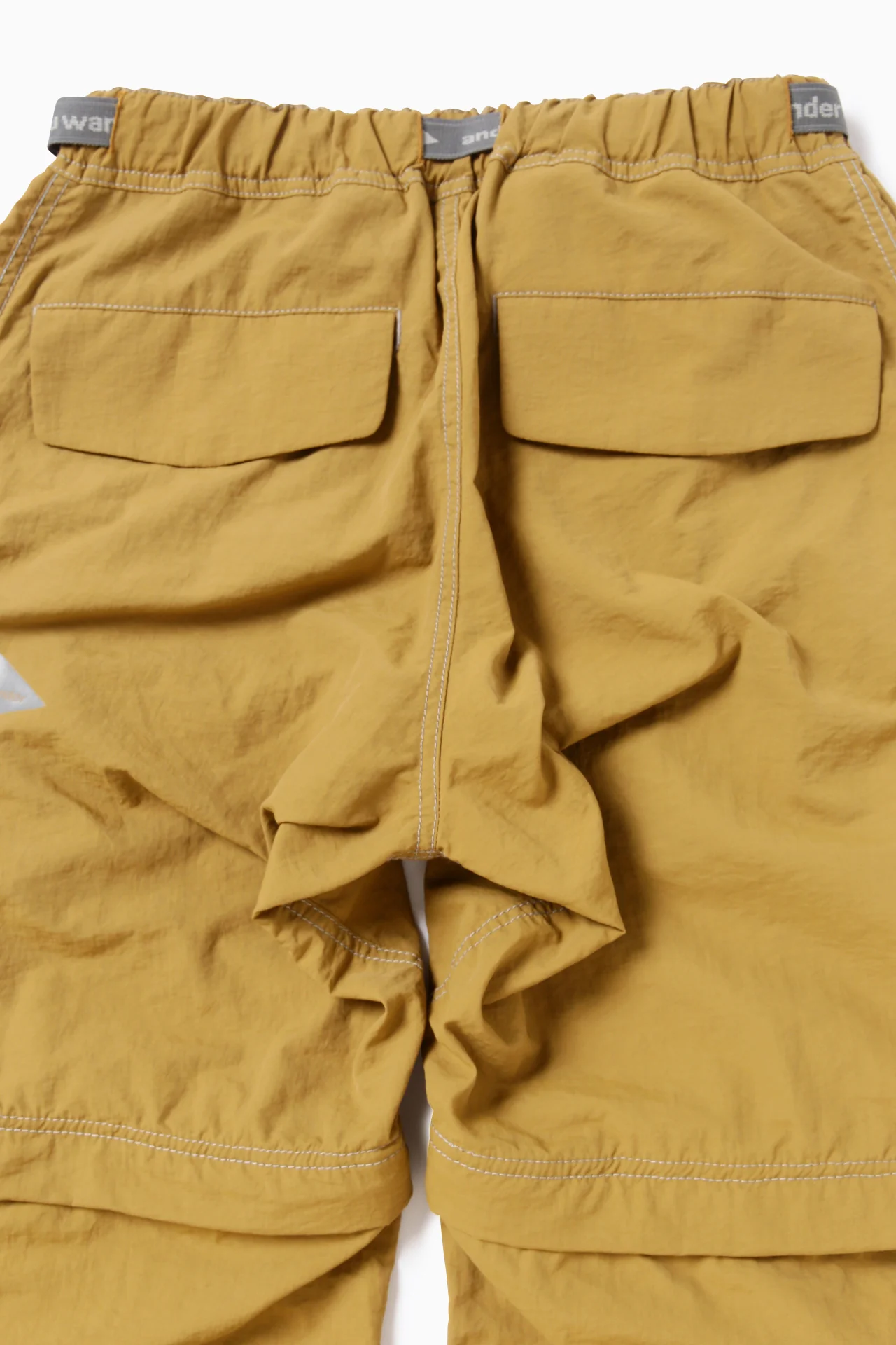 And Wander | NY Taffeta Hiker 2Way Pants | Beige - Image 11