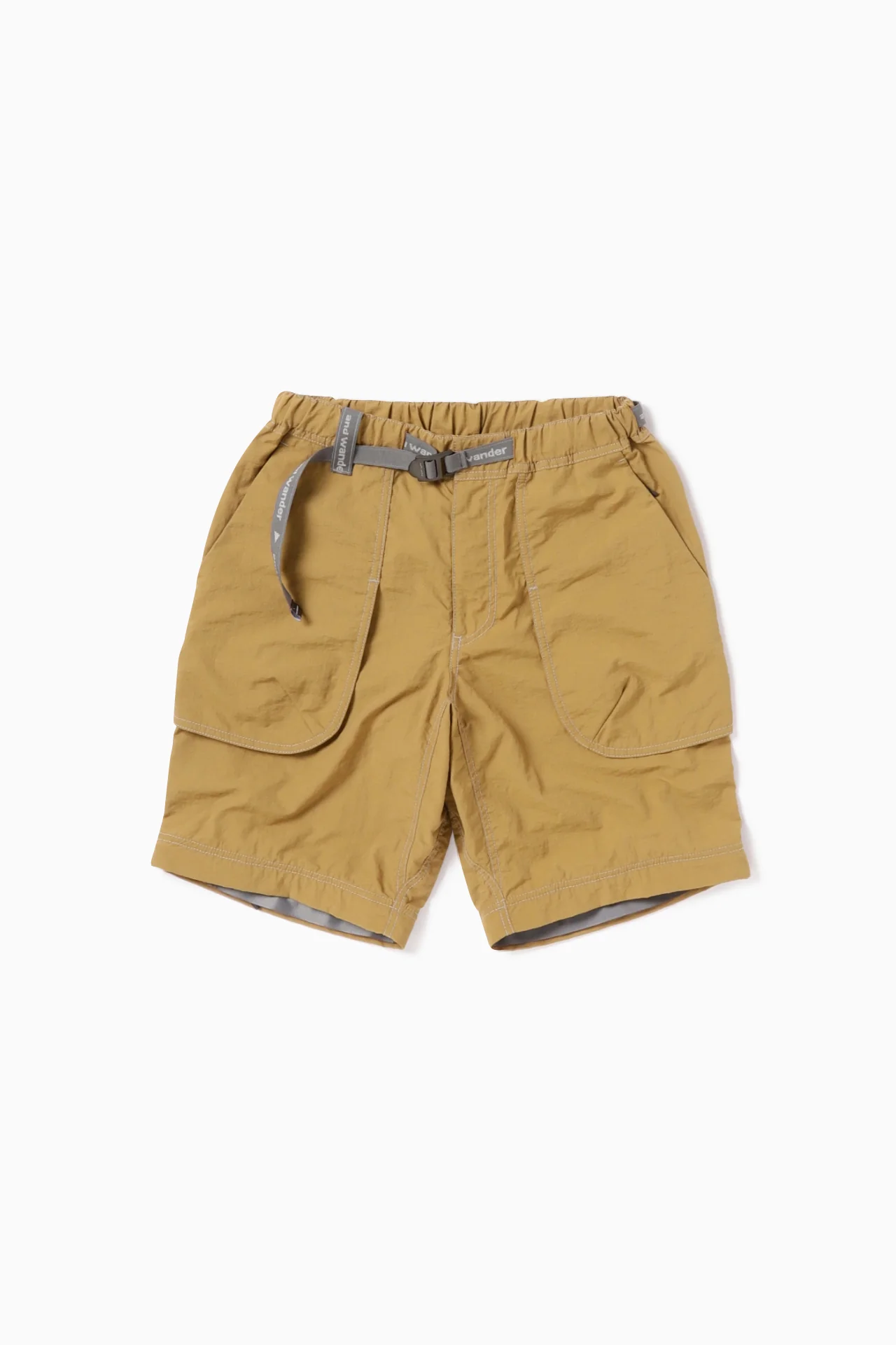 And Wander | NY Taffeta Hiker 2Way Pants | Beige - Image 3