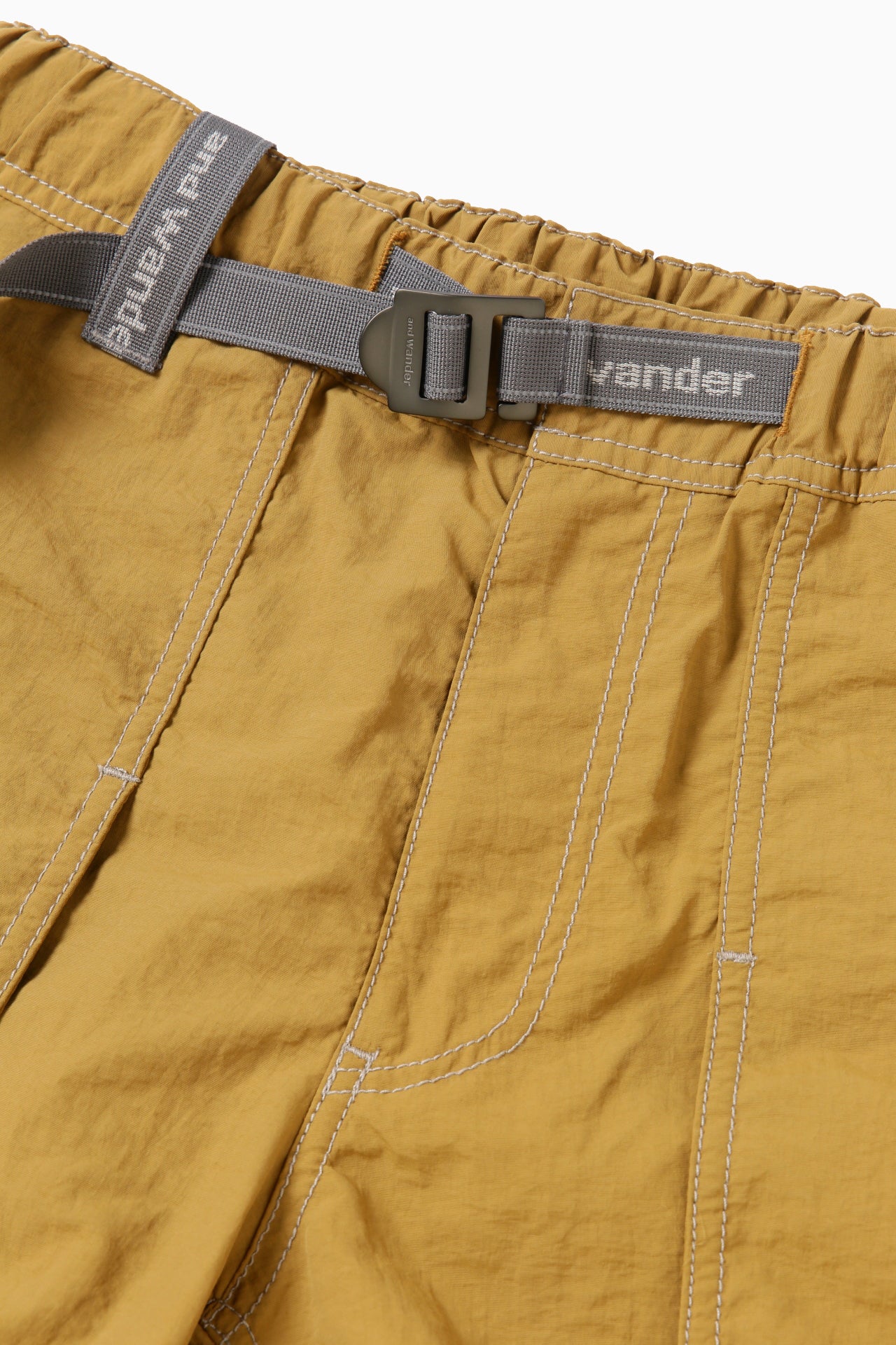 And Wander | NY Taffeta Hiker 2Way Pants | Beige - Image 4