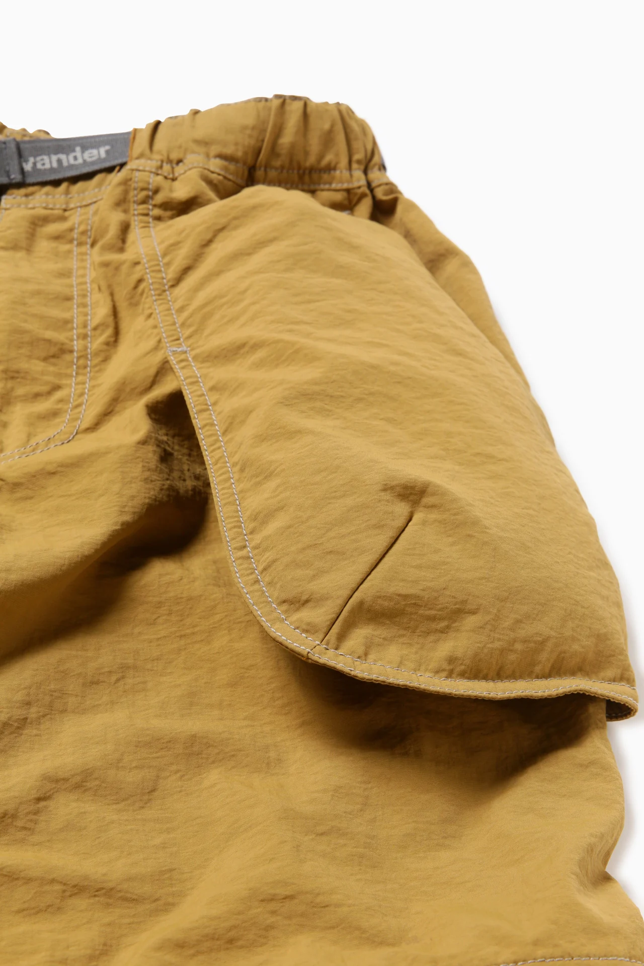 And Wander | NY Taffeta Hiker 2Way Pants | Beige - Image 7