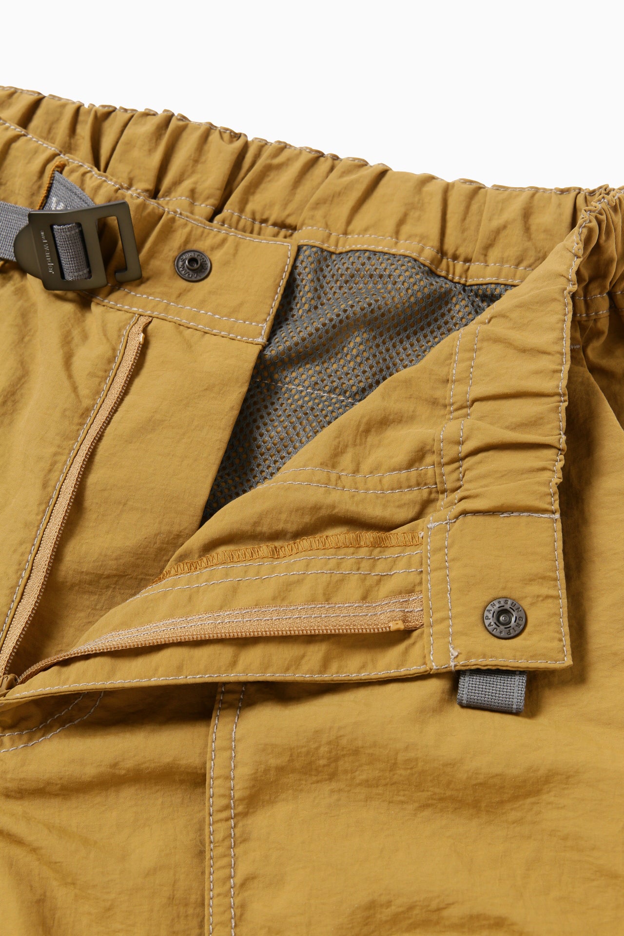 And Wander | NY Taffeta Hiker 2Way Pants | Beige - Image 8