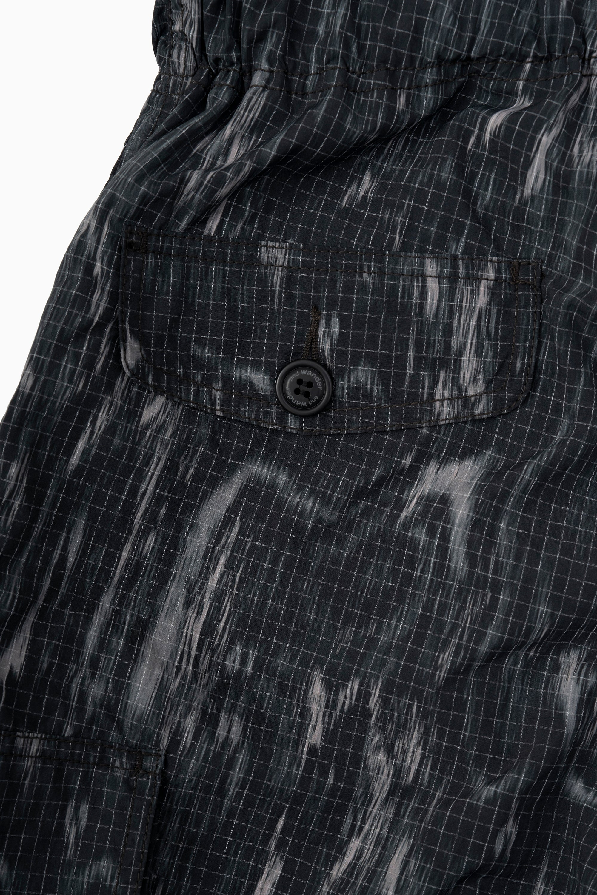 And Wander Printed Ripstop Cargo Pants - Black - Image 7