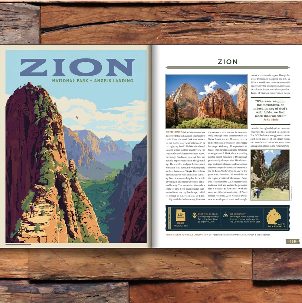 Anderson Design Group 63 National Parks: Updated Edition SOFT COVER Book - Image 5
