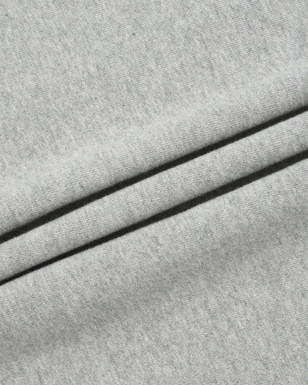 Anglan Valley Tuck Sweat Half Pants - Melange Grey - Image 4