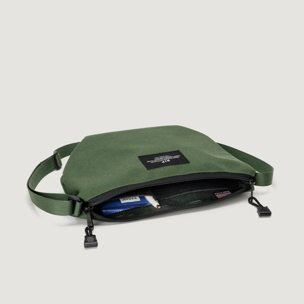 Bags In Progress Micro Tote - Olive Canvas Nylon - Image 3