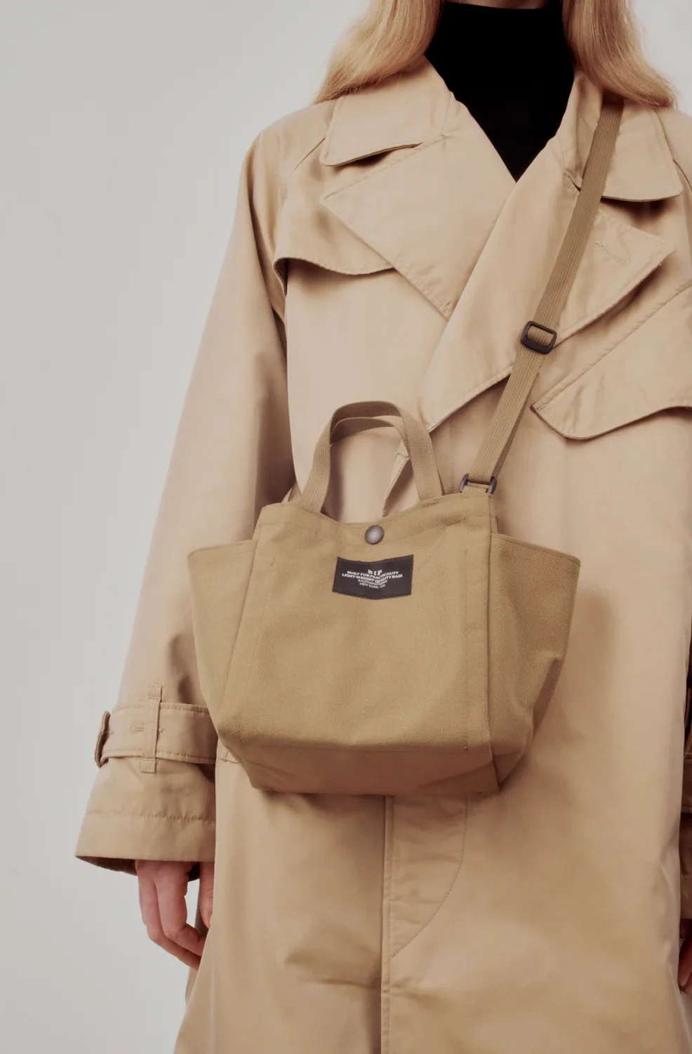 Bags in Progress Small Side Pocket - Khaki - Image 4