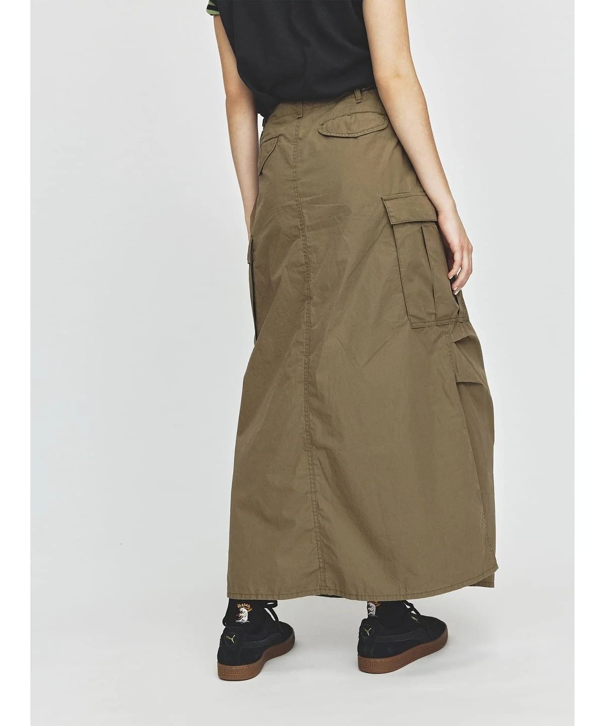 Beams Boy O.C/Type M-65 Skirt - Olive - Image 11