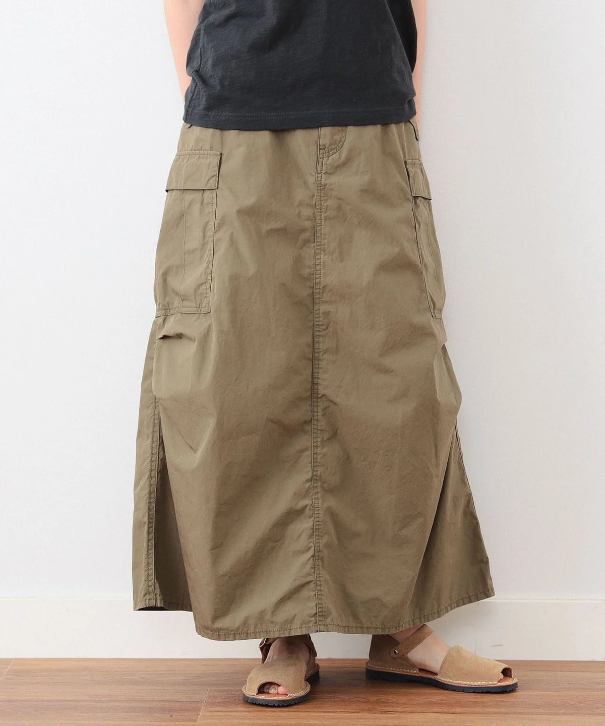 Beams Boy O.C/Type M-65 Skirt - Olive - Image 13