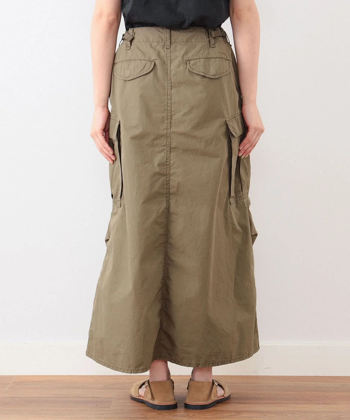 Beams Boy O.C/Type M-65 Skirt - Olive - Image 8