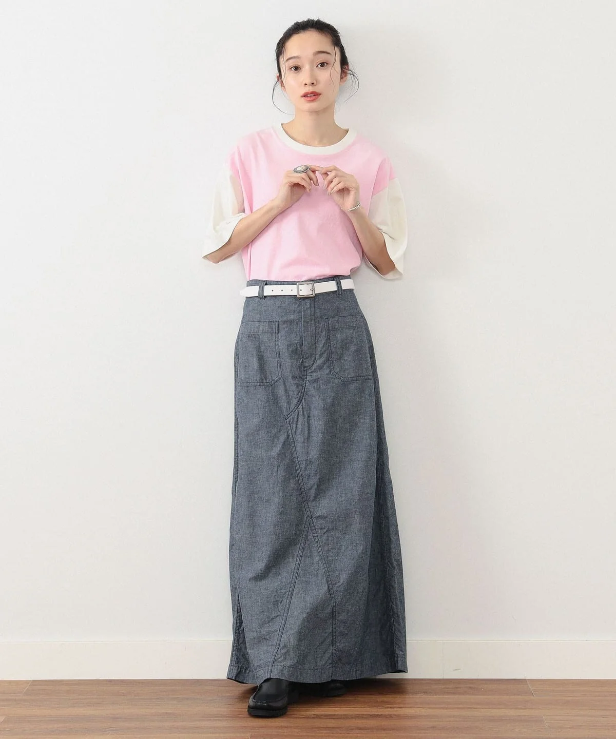 Beams Boy O.USNSail/P ReSkirt - Indigo - Image 22