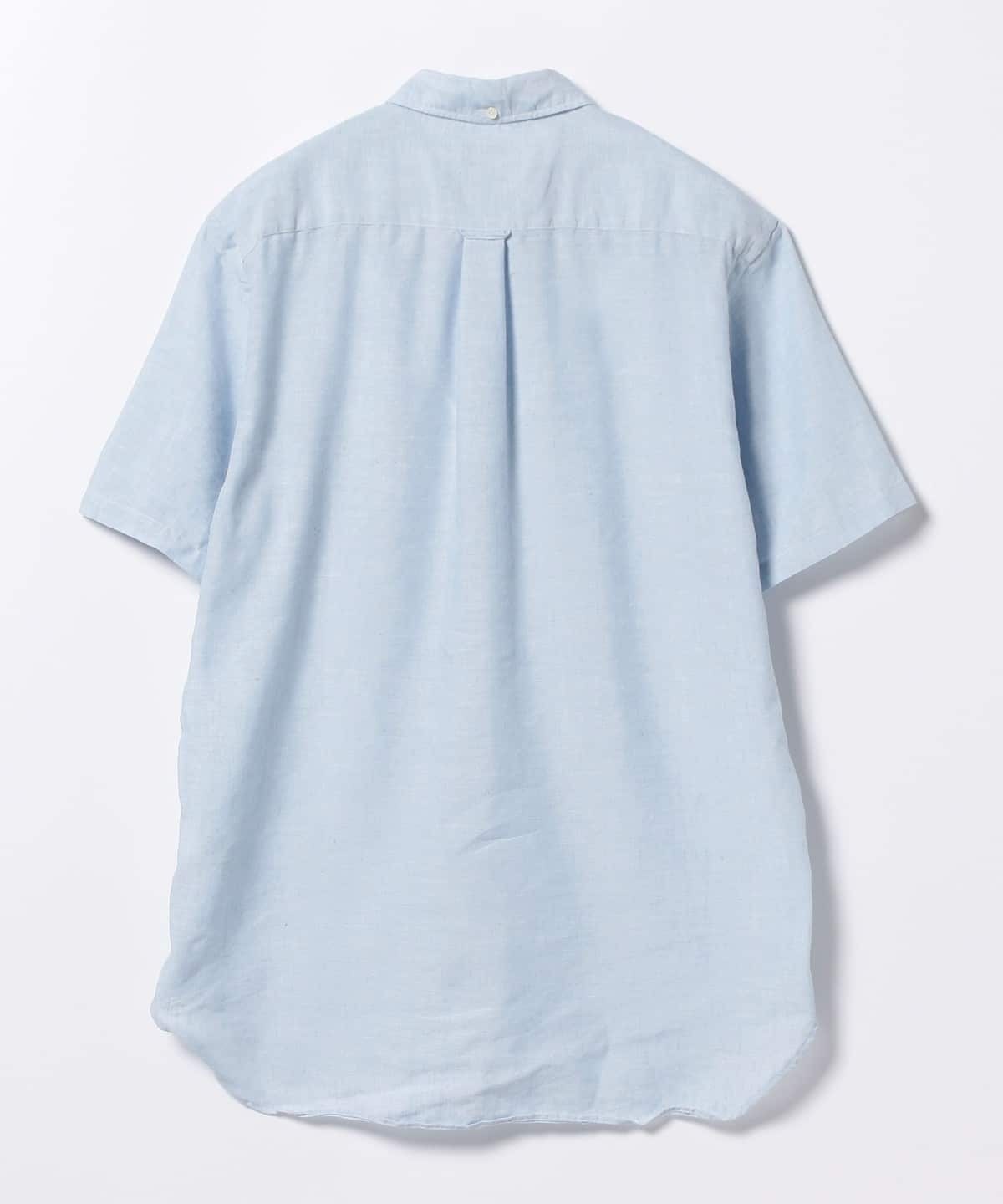 Beams Plus B.D. COOLMAX® Linen - Sax - Image 2