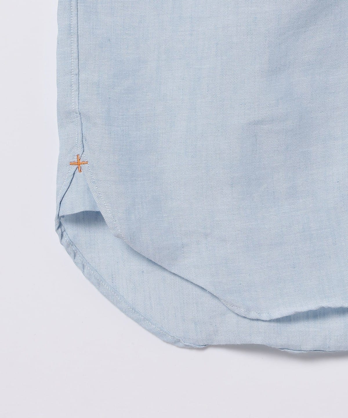 Beams Plus B.D. COOLMAX® Linen - Sax - Image 3
