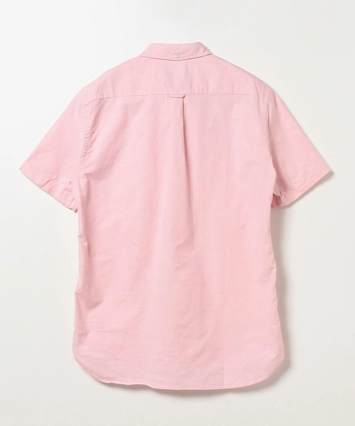 Beams Plus | B.D. Short Sleeve Oxford | Pink - Image 4