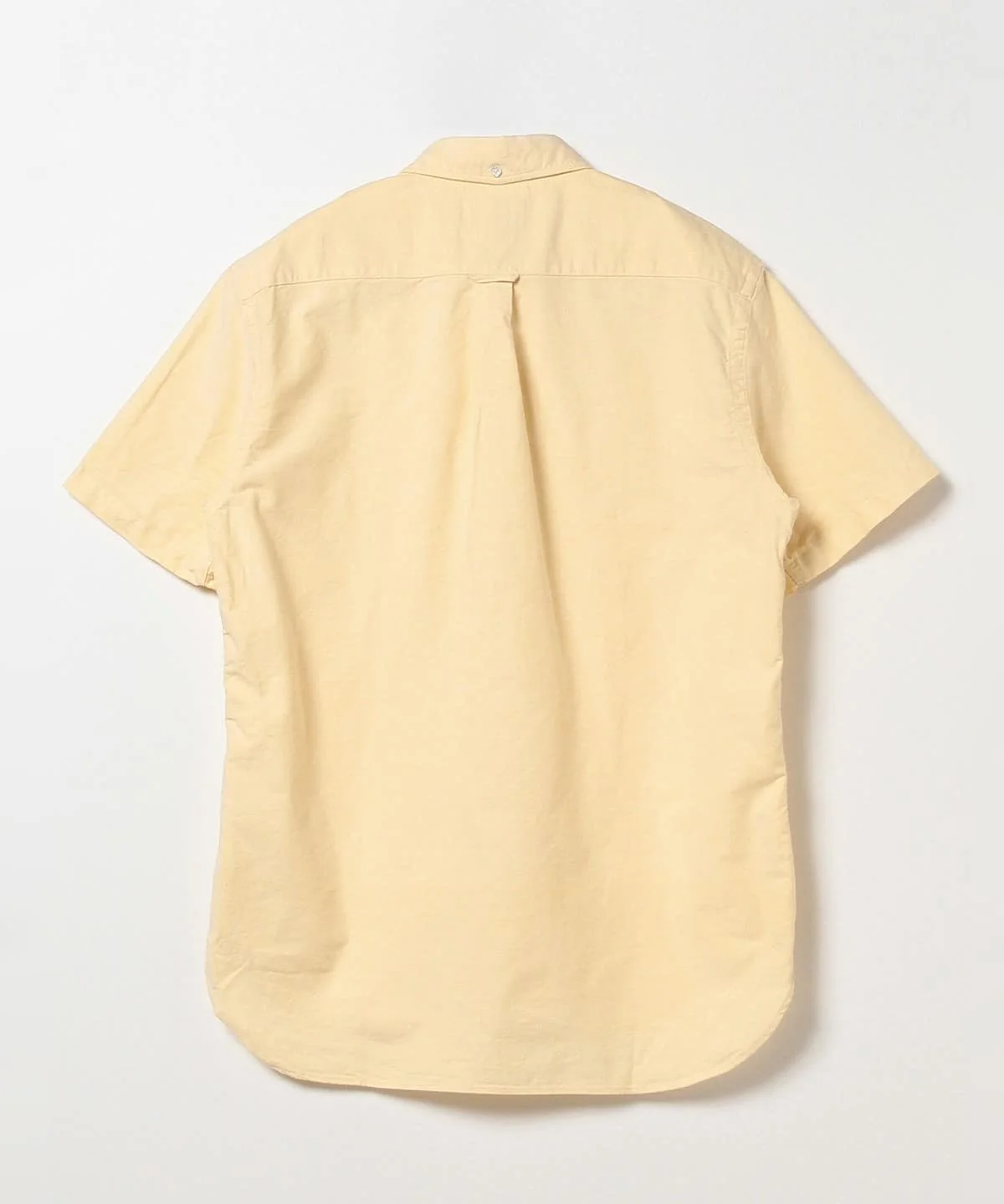 Beams Plus | B.D. Short Sleeve Oxford | Yellow - Image 2