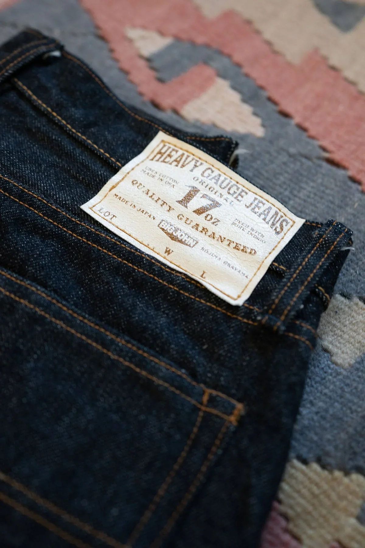 Big John Straight Fit 17oz Heavy Gauge Jeans - M1803 - Image 13