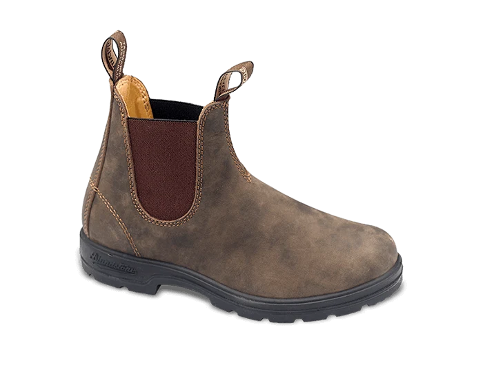 Blundstone #585 Women's Style Chelsea Boot - Rustic Brown - Image 10