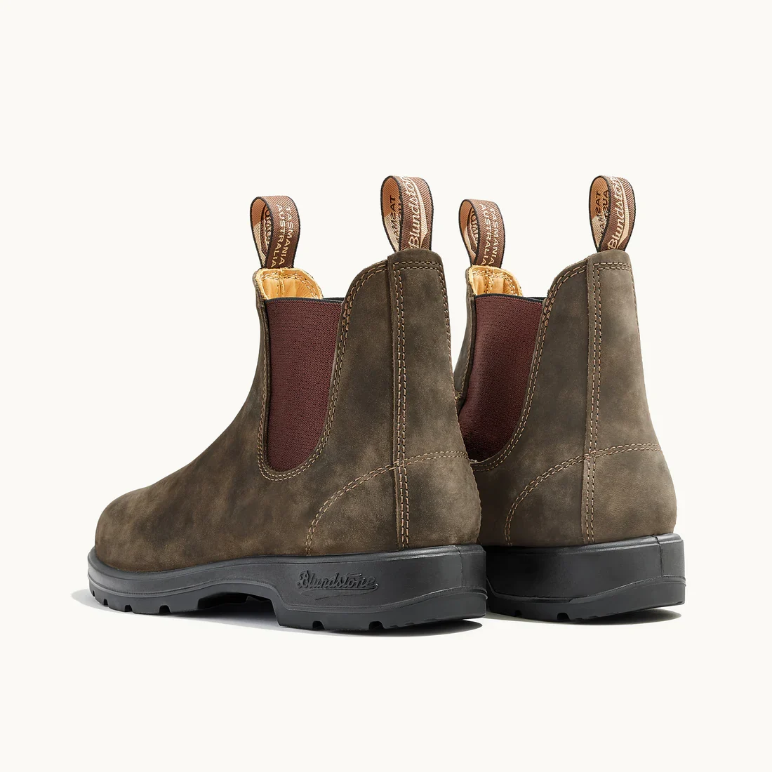 Blundstone #585 Women's Style Chelsea Boot - Rustic Brown - Image 4