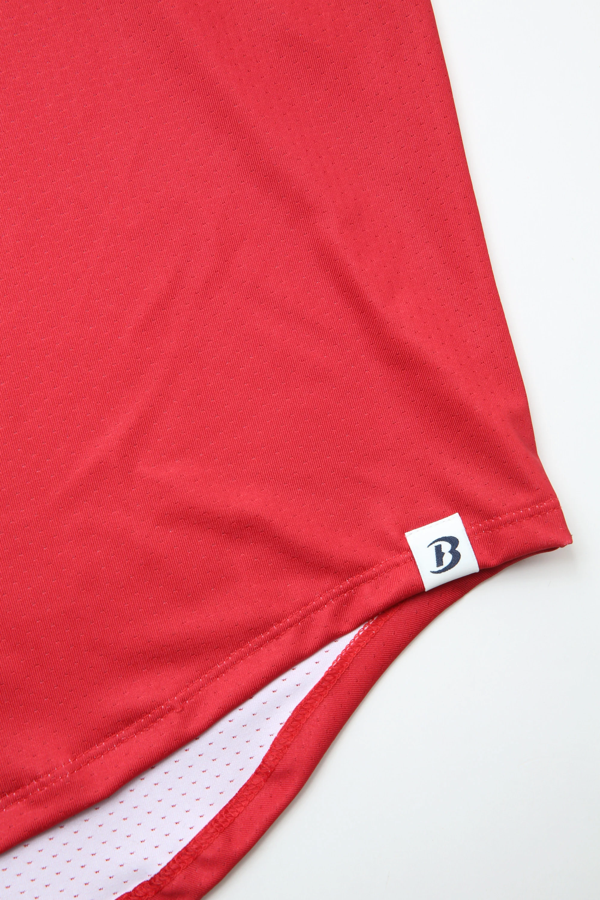 Boathouse | Fightins Henley Mesh Jersey | Red - Image 8