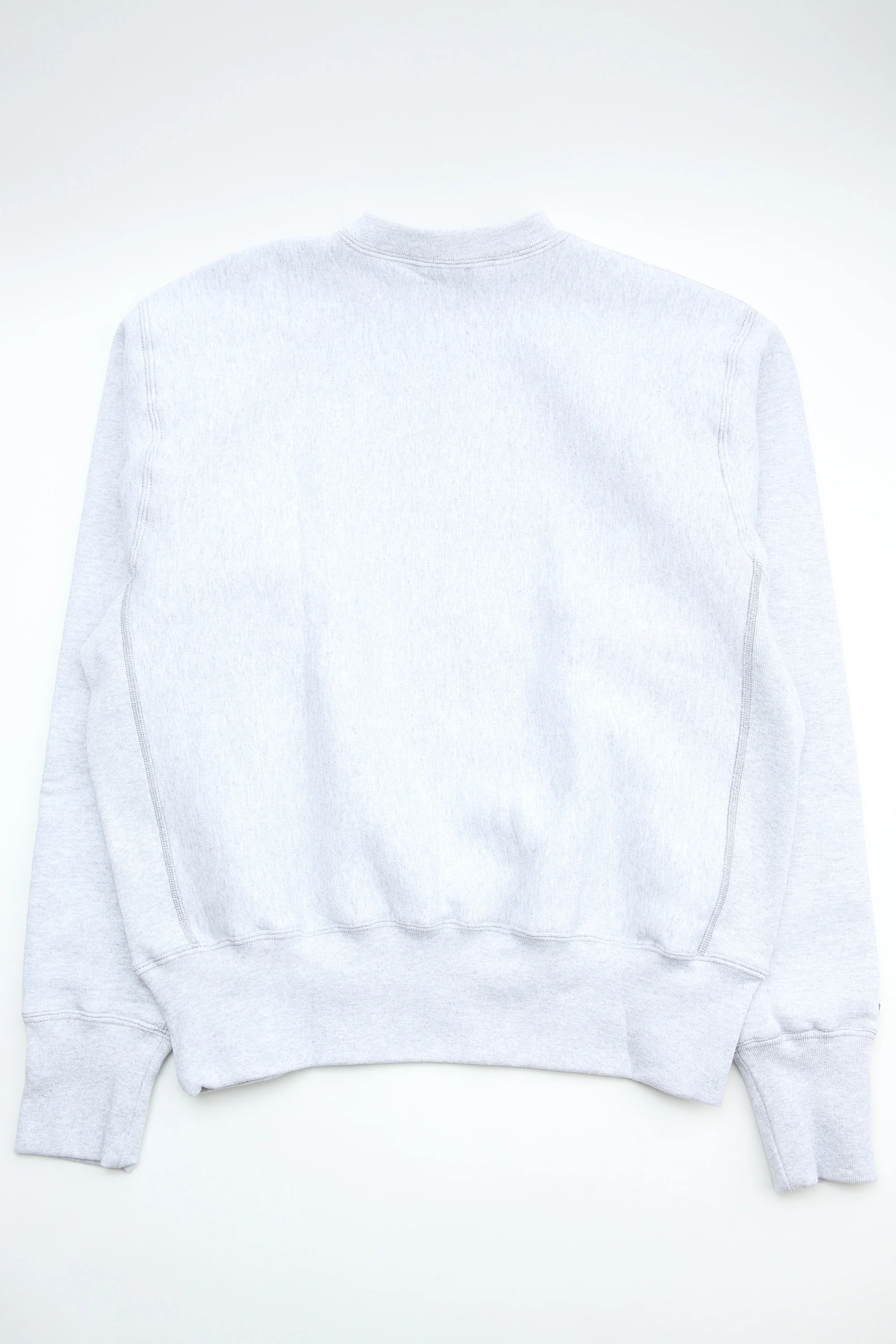 Camber #234 12 oz. Cross Knit Crewneck Sweatshirt - Grey Heather - Image 8