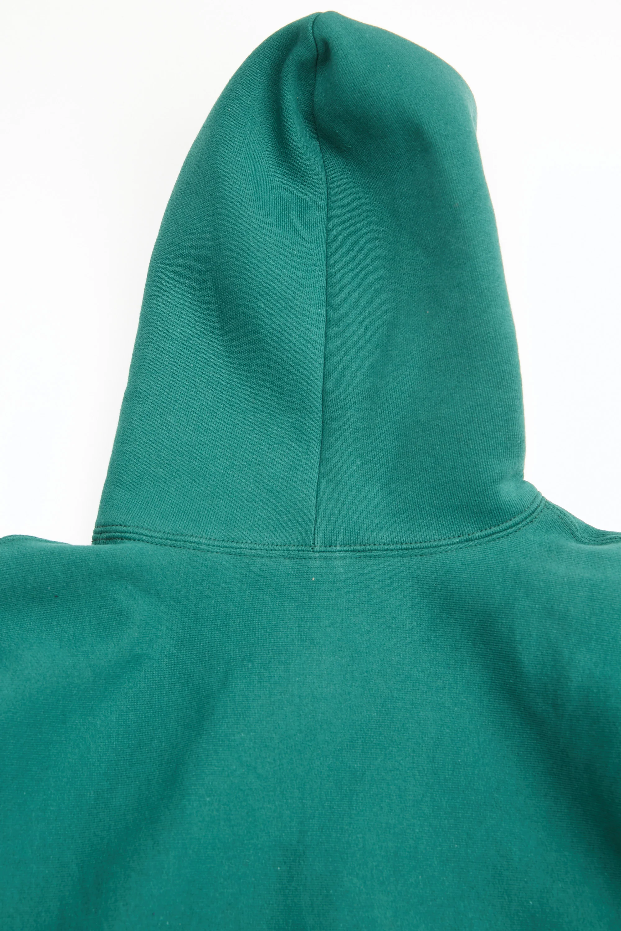 Camber #232 Cross-Knit Heavyweight Pullover Hooded Sweatshirt - Dark Green - Image 6