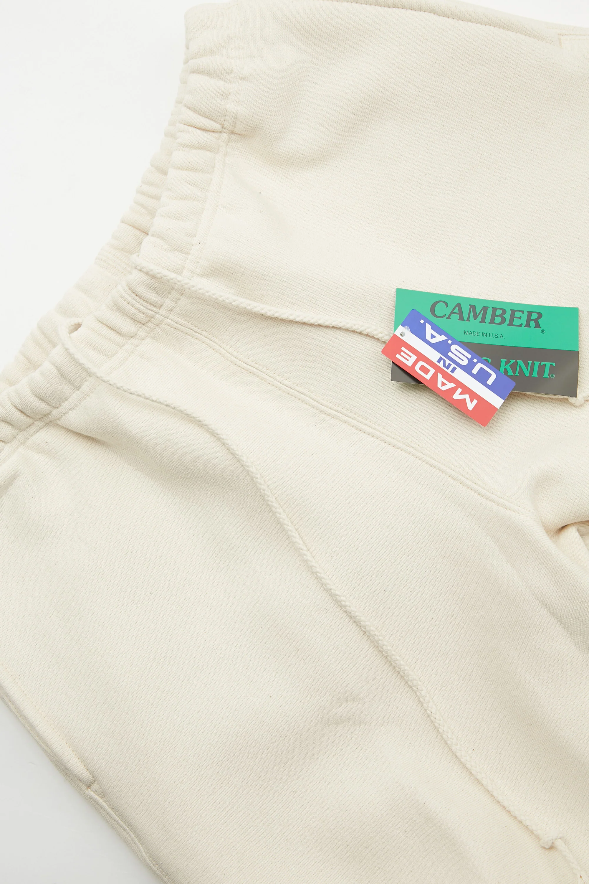 Camber #233 Cross-Knit Heavyweight Sweat Pant - Natural - Image 6