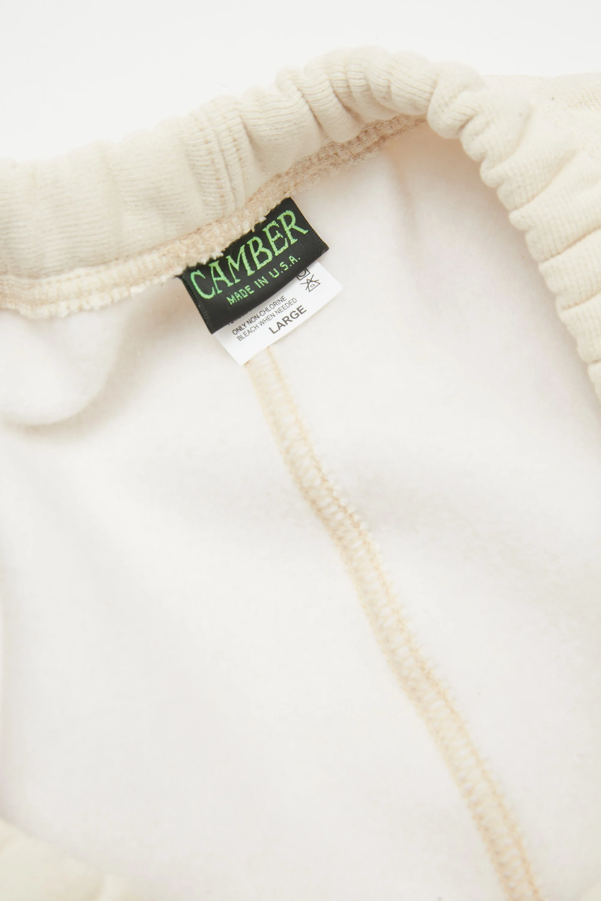 Camber #233 Cross-Knit Heavyweight Sweat Pant - Natural - Image 8