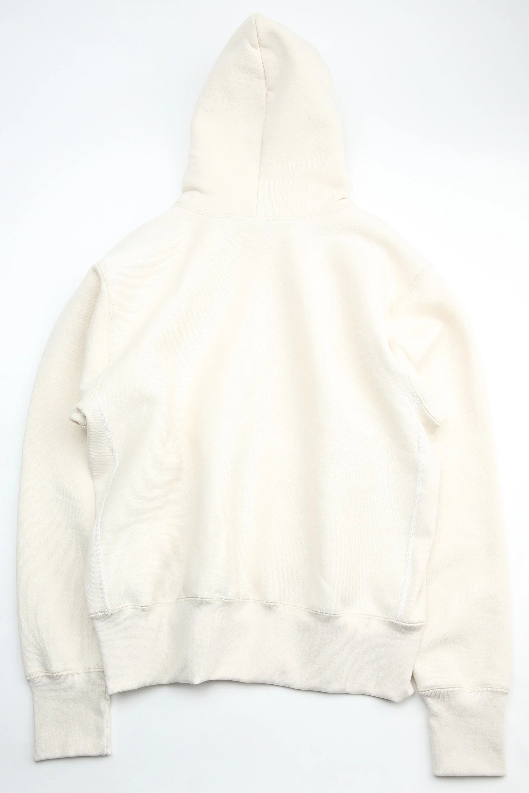 Camber #232 Cross-Knit Heavyweight Pullover Hooded Sweatshirt - Natural - Image 6
