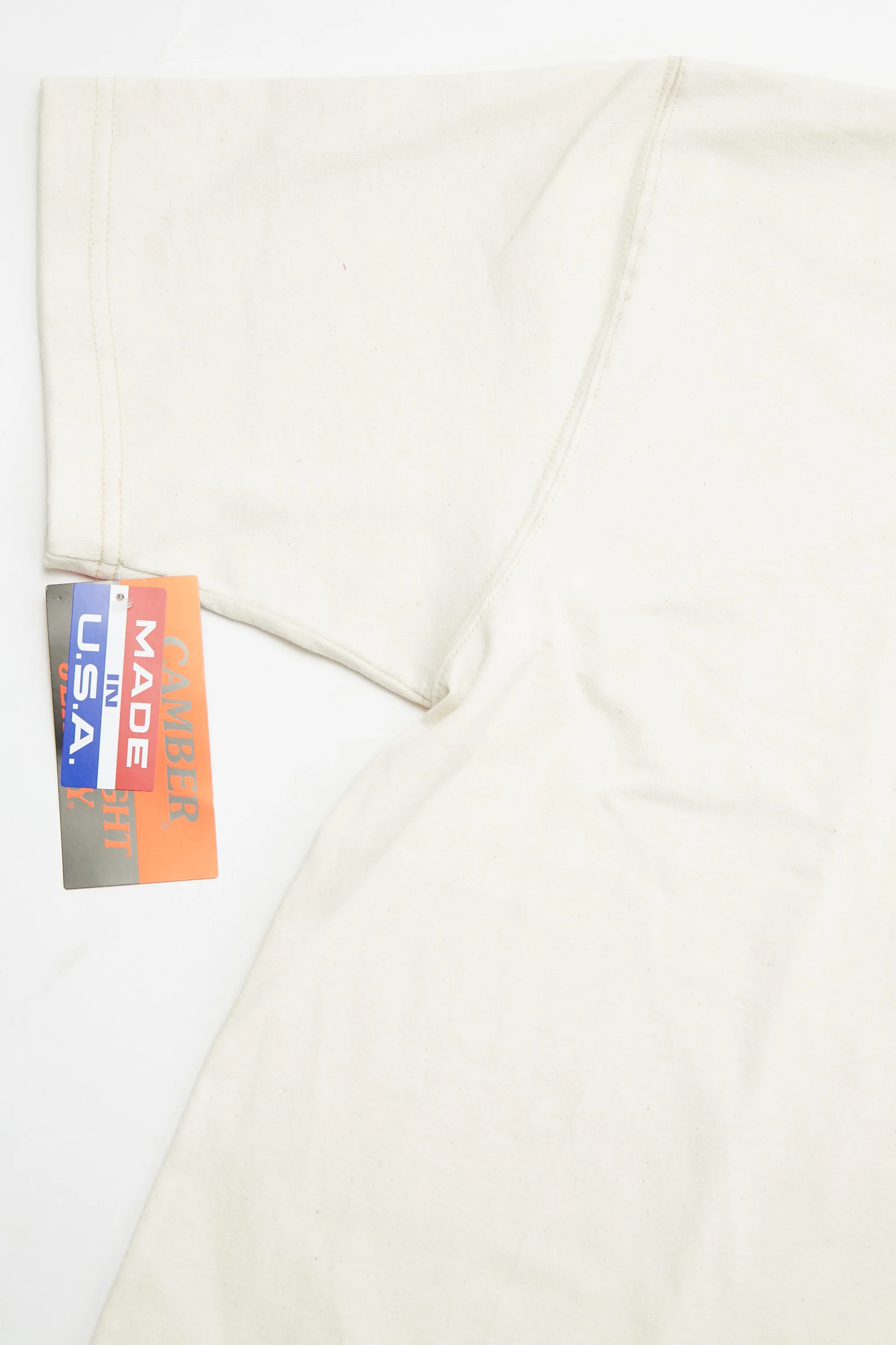 Camber Max Weight Heavyweight Pocket T-Shirt #302 - Natural - Image 3