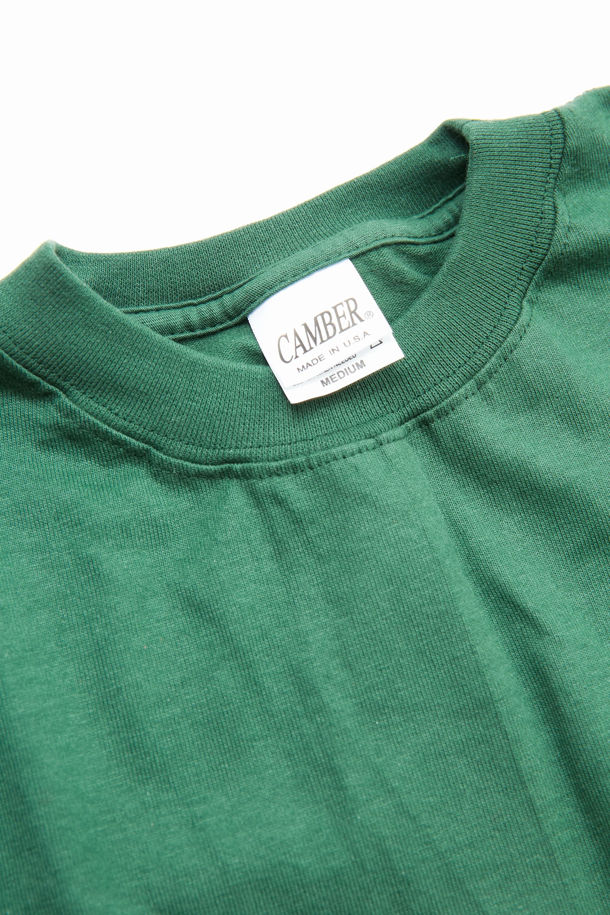 Camber Max Weight Heavyweight Pocket T-Shirt #302 - Dark Green - Image 4
