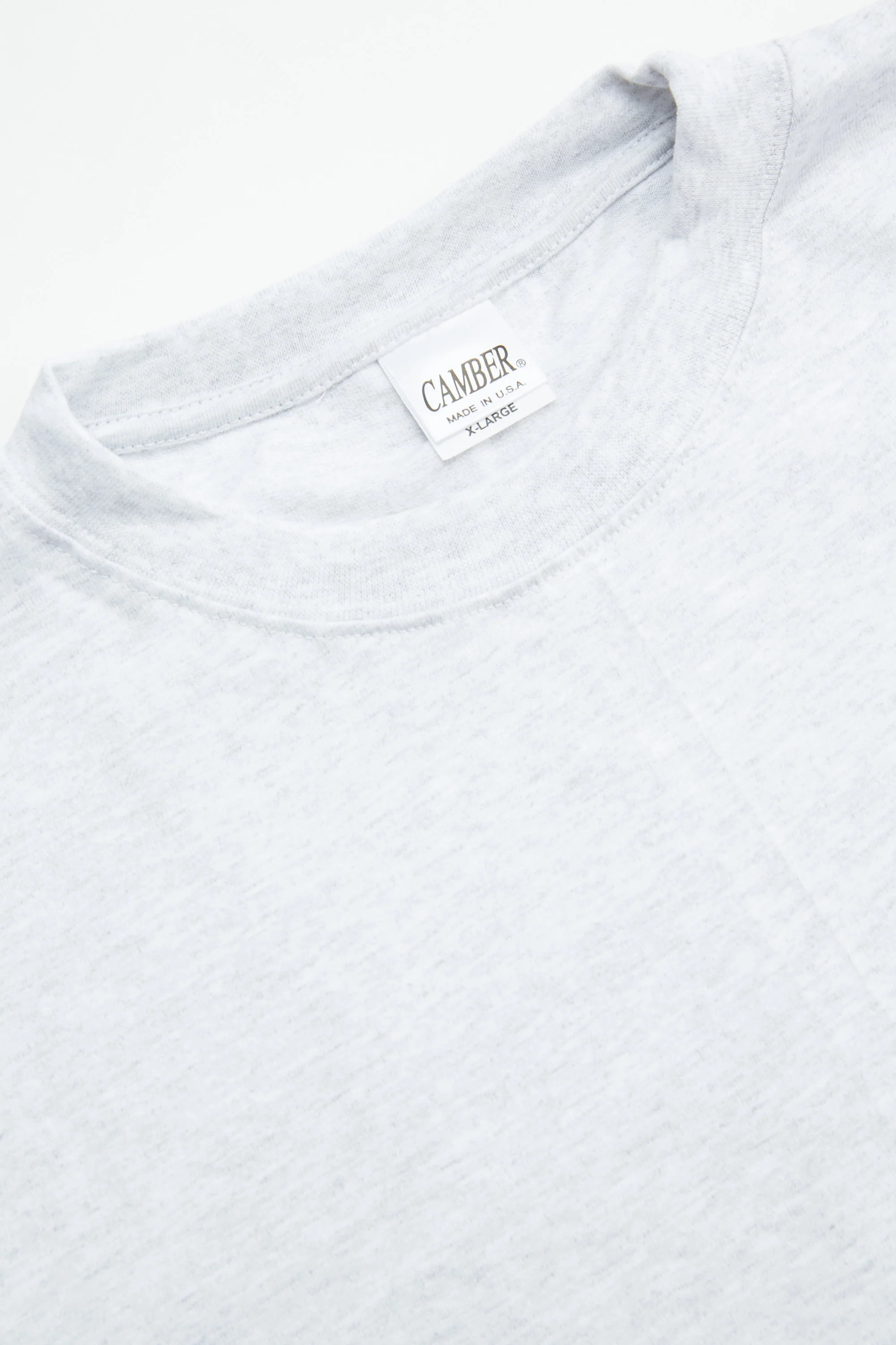 Camber Max Weight Heavyweight Pocket T-Shirt #302 - Grey Heather - Image 4
