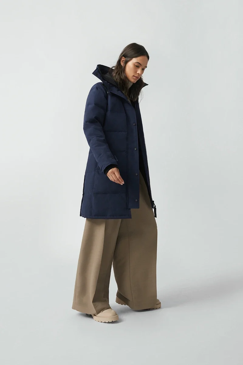 Canada Goose Women’s Shelburne Parka - Atlantic Navy - Image 3