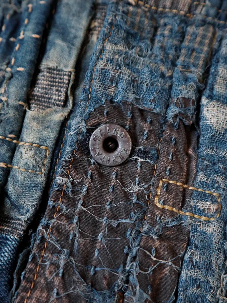 Kapital BORO SPRING 1st JKT - INDIGO - (EK-1549) - Image 8