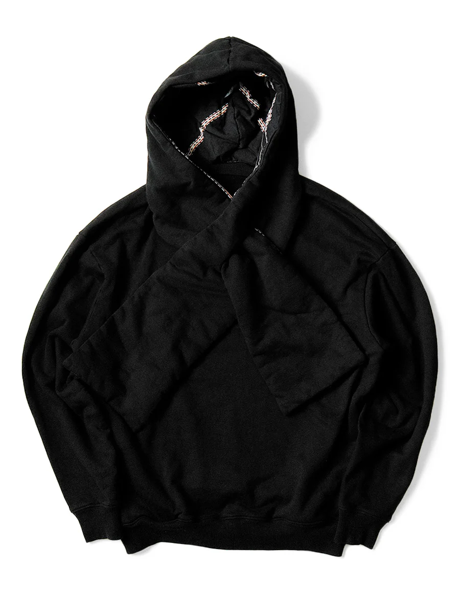 Kapital SWT Knit x Ortega Jersey KESA Parka - Black - Image 3