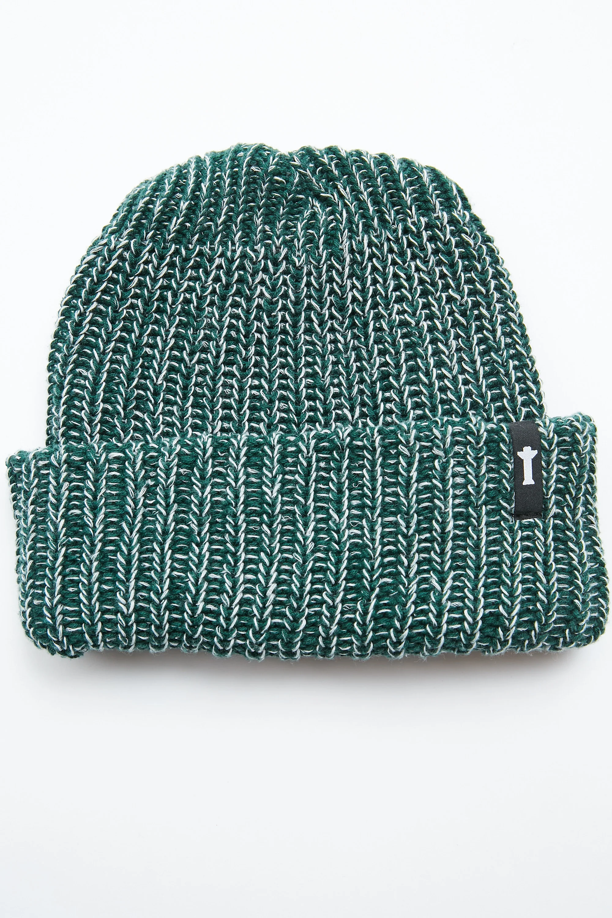 Totem Brand Co. Marled Watch Cap Beanie - Evergreen White - Image 3