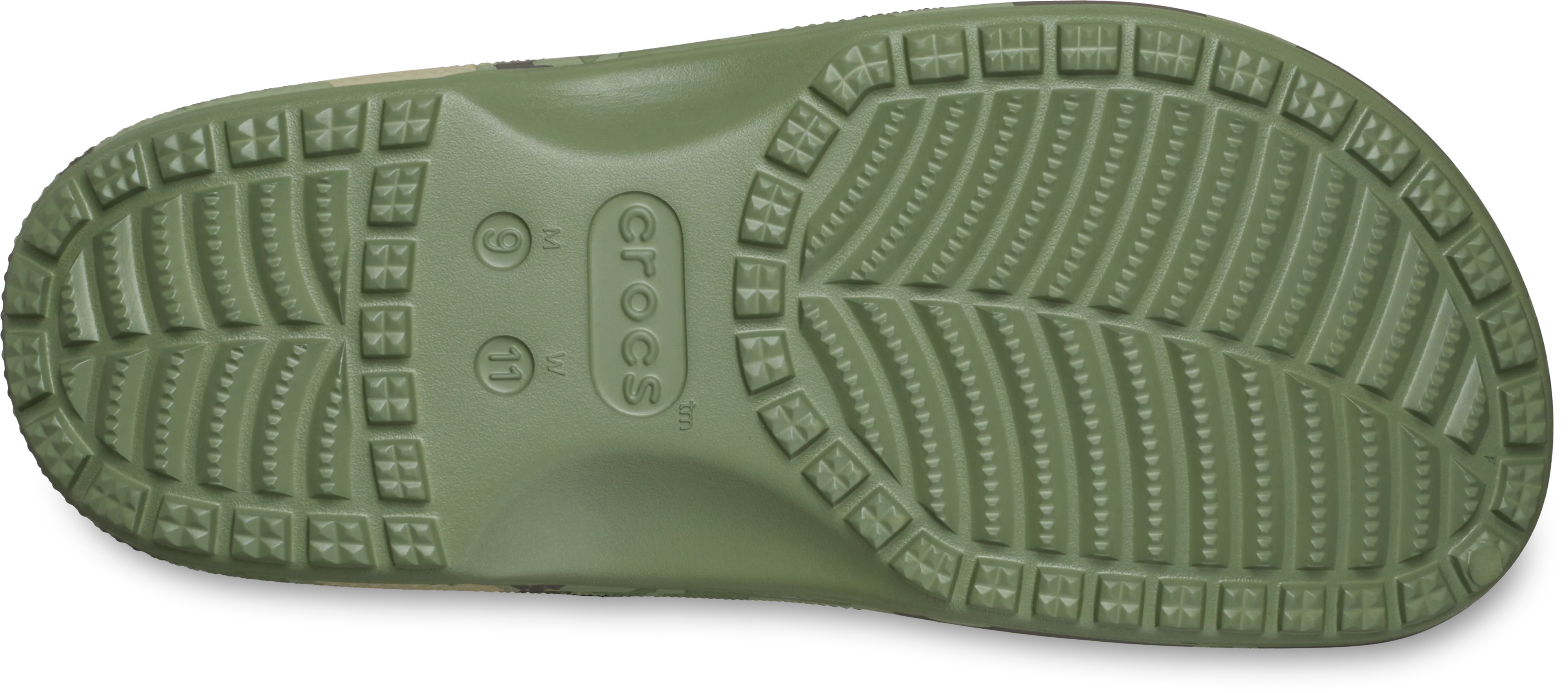 Crocs Classic Duck Camo Boat Shoe - Black / Cargo - Image 3