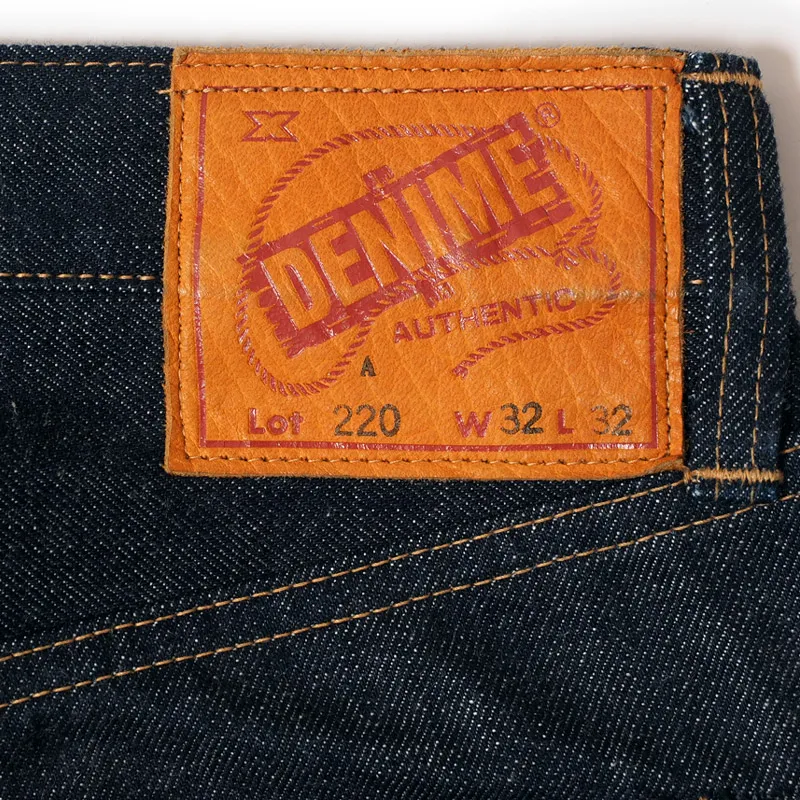 Denime by Warehouse Lot 220-A - Offset XX Model Jeans - Indigo Denim (Raw) - Image 12