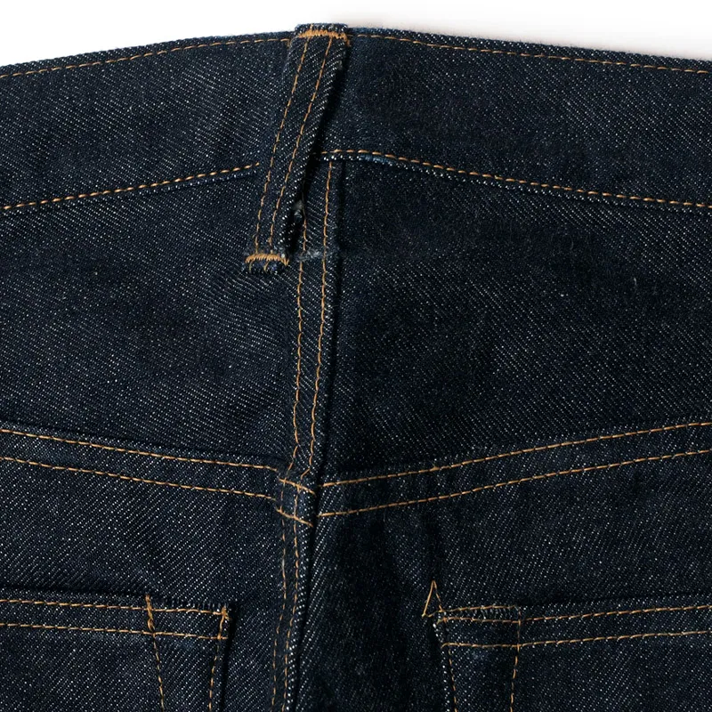 Denime by Warehouse Lot 220-A - Offset XX Model Jeans - Indigo Denim (Raw) - Image 13