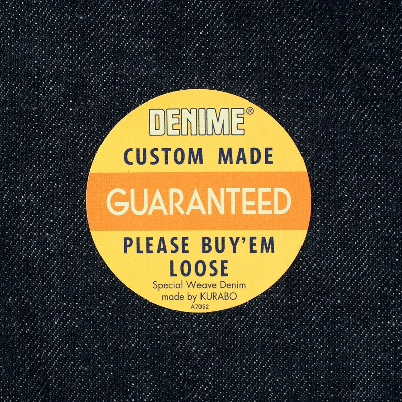 Denime by Warehouse Lot 220-A - Offset XX Model Jeans - Indigo Denim (Raw) - Image 18