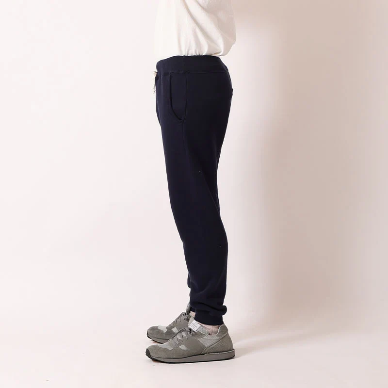 Dubble Works Lot 87006 Loop Wheel Sweat Pants - Navy - Image 3