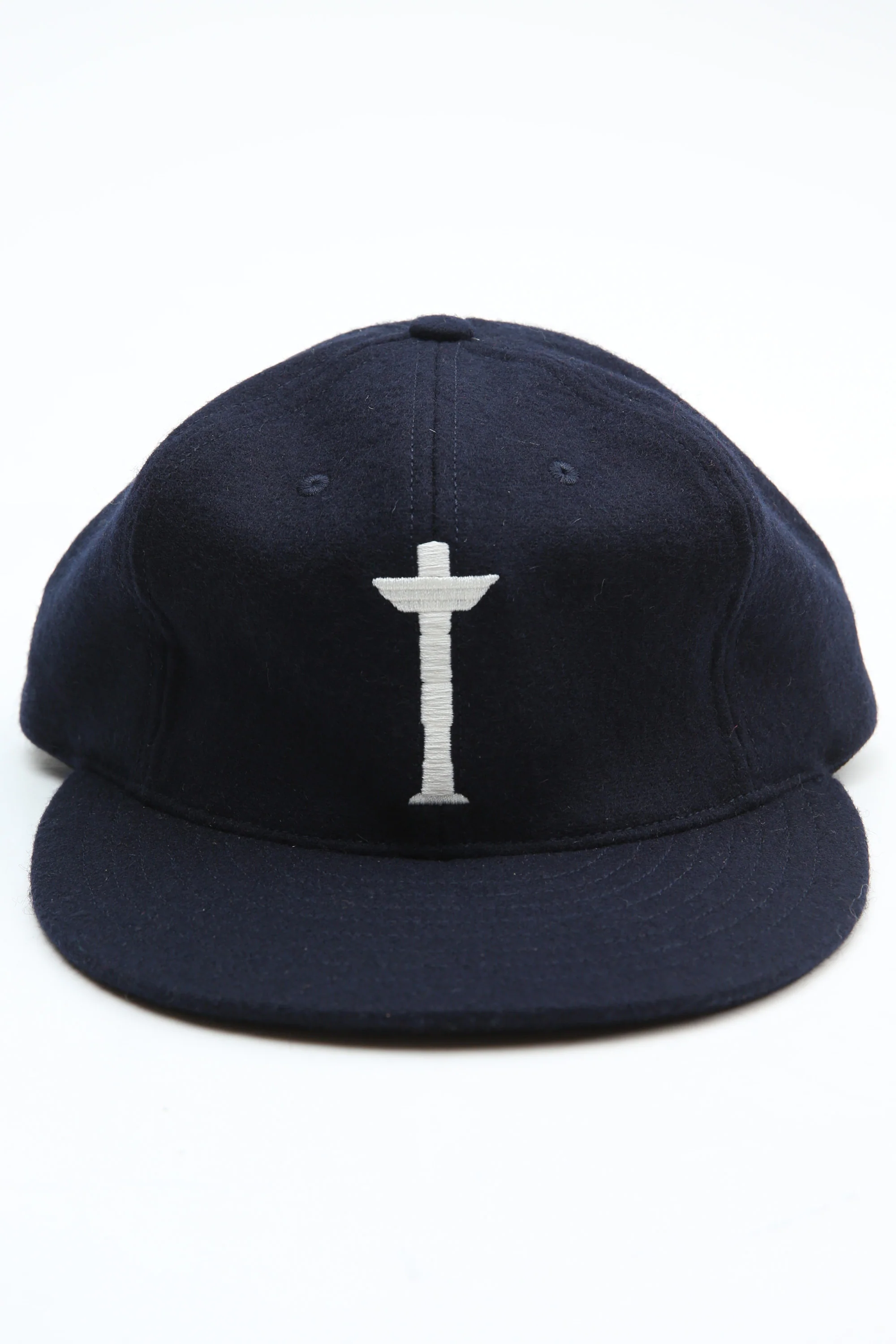 Ebbets x Totem Brand Co. Cap - Navy Wool - EXCLUSIVE