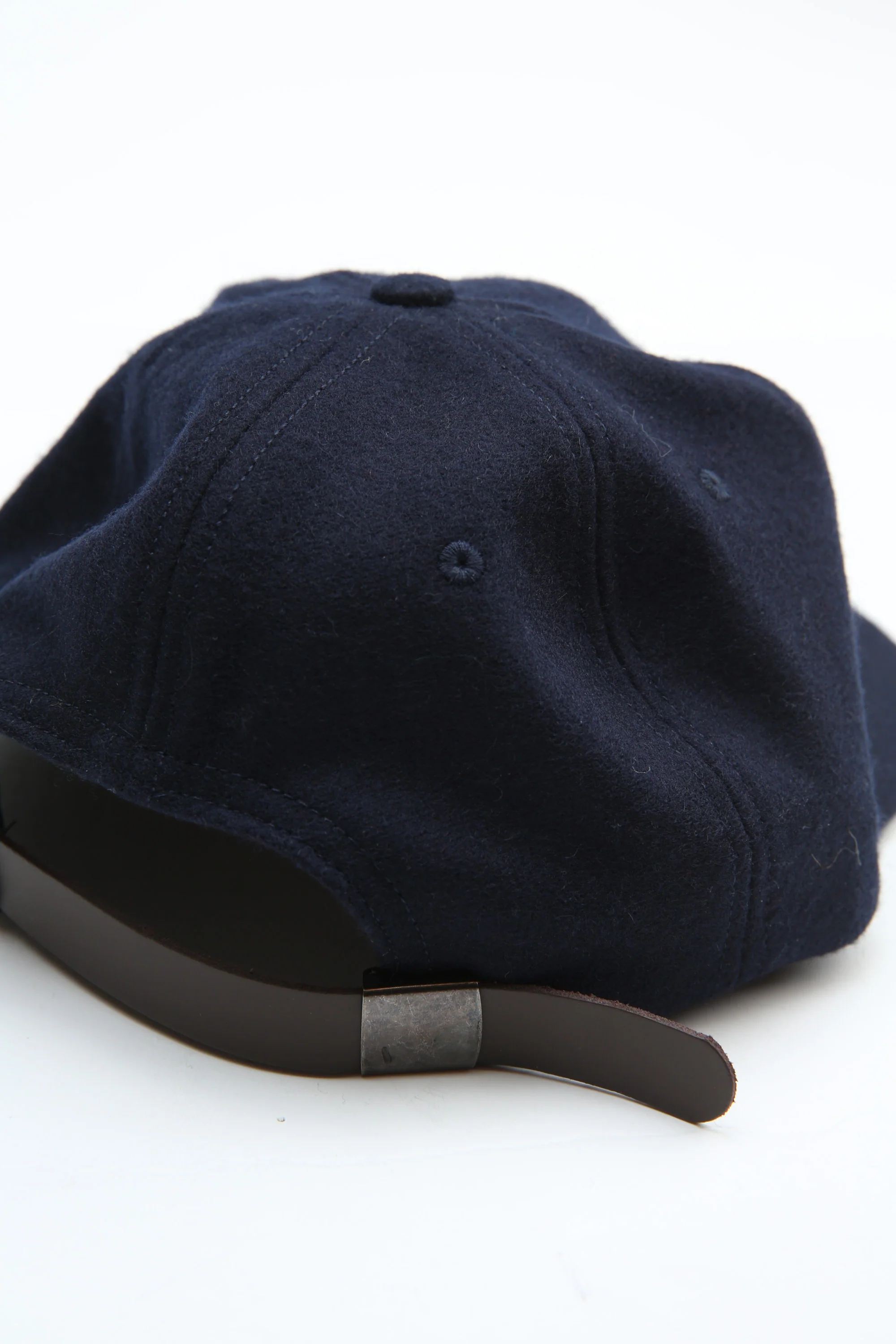 Ebbets x Totem Brand Co. Cap - Navy Wool - EXCLUSIVE - Image 3