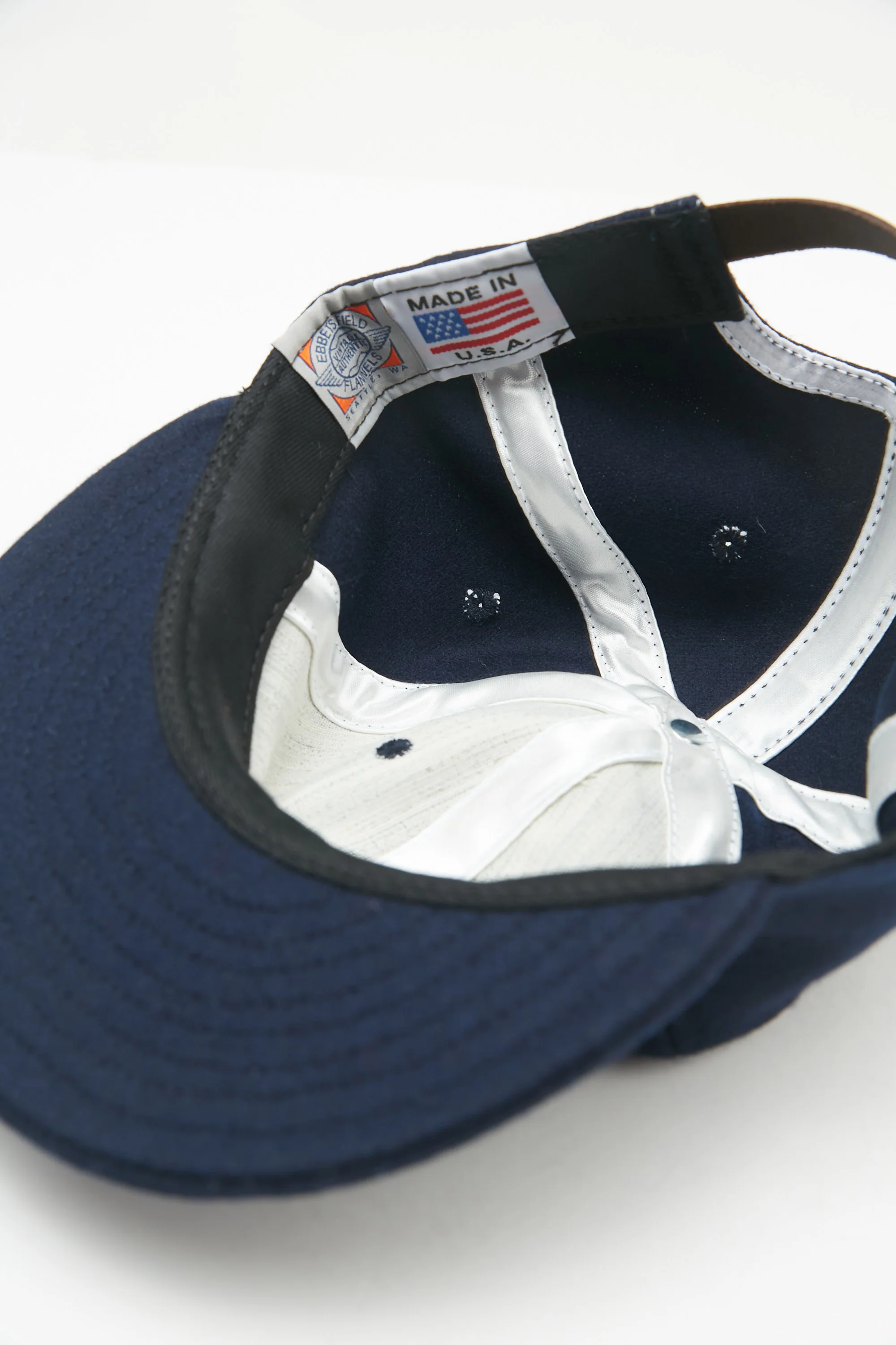 Ebbets x Totem Brand Co. Cap - Navy/Red Wool - EXCLUSIVE - Image 6