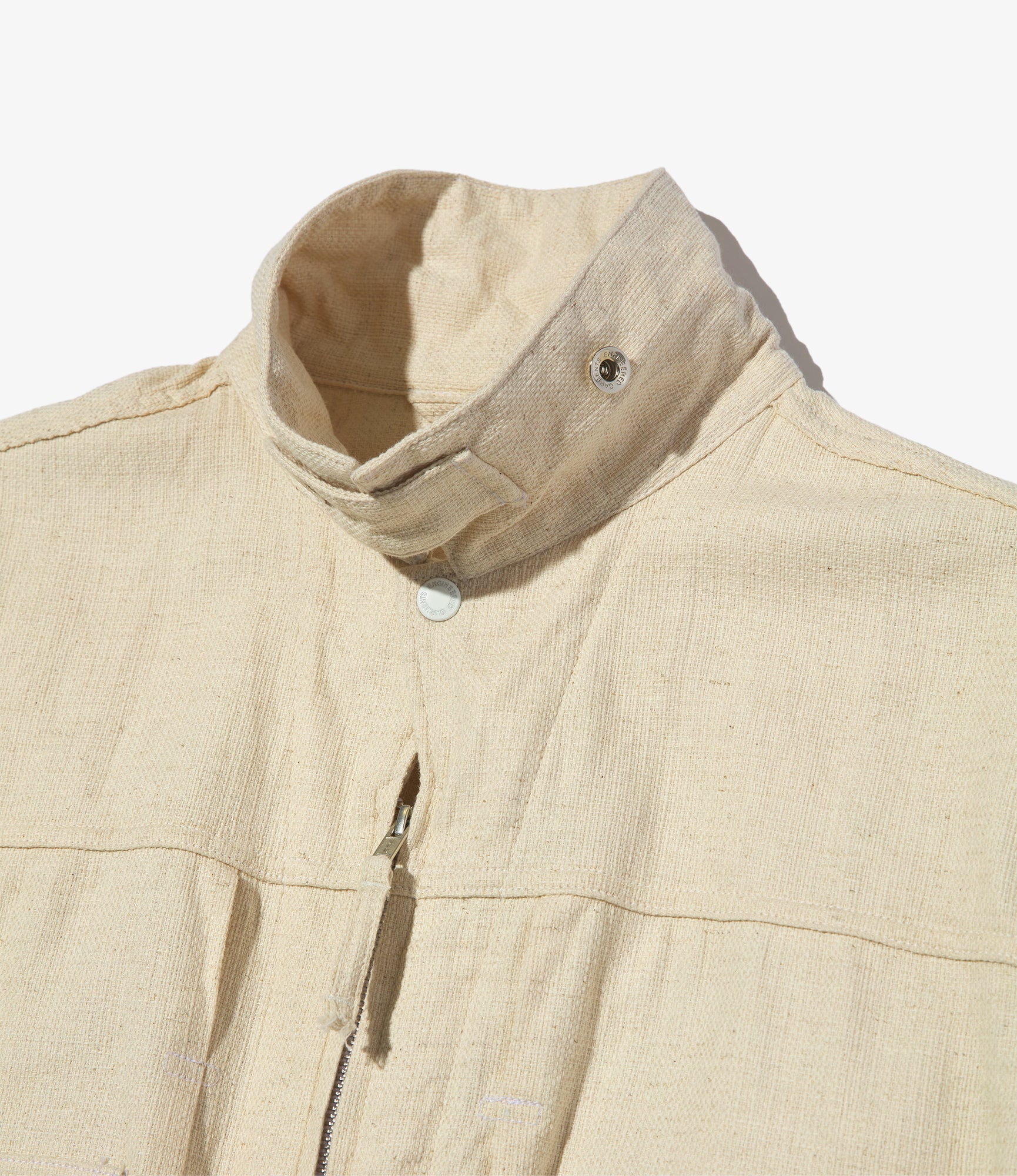 Engineered Garments Trucker Jacket - Natural CL Java Cloth - Image 3