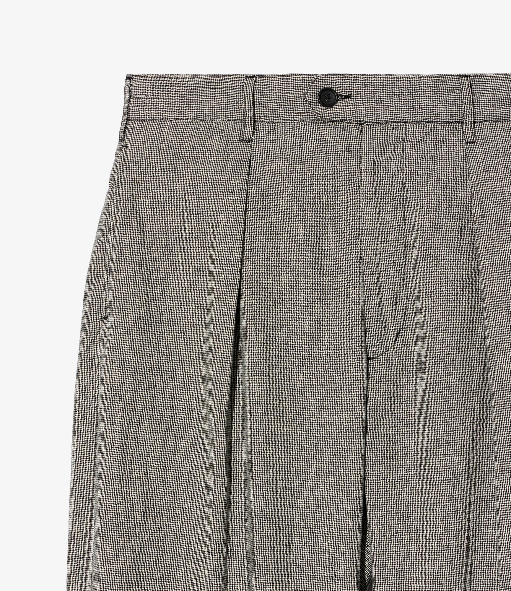 Engineered Garments Carlyle Pant - Black/Grey CL Houndstooth - Image 3